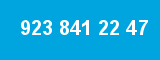 923 841 22 47 923 841 22 47